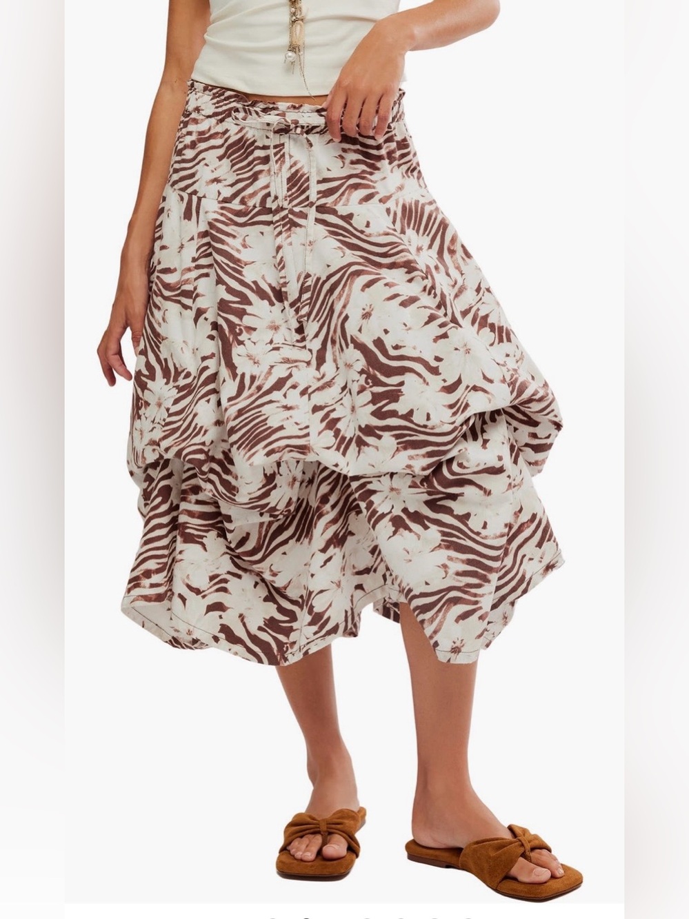 Free People Zephyr Print Convertible Bustle
Maxi Skirt - XS - Picture 4 of 9